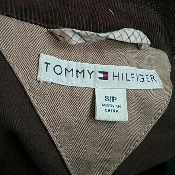 SOLD!! TOMMY HILFIGER Corduroy Blazer, Choc Brown, PS - Picture 6 of 6